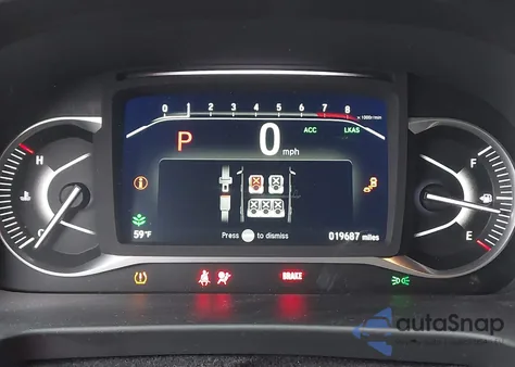 2025 Honda Passport Awd Ex-L from USA, damaged, VIN 5FNYF8H58SB019660